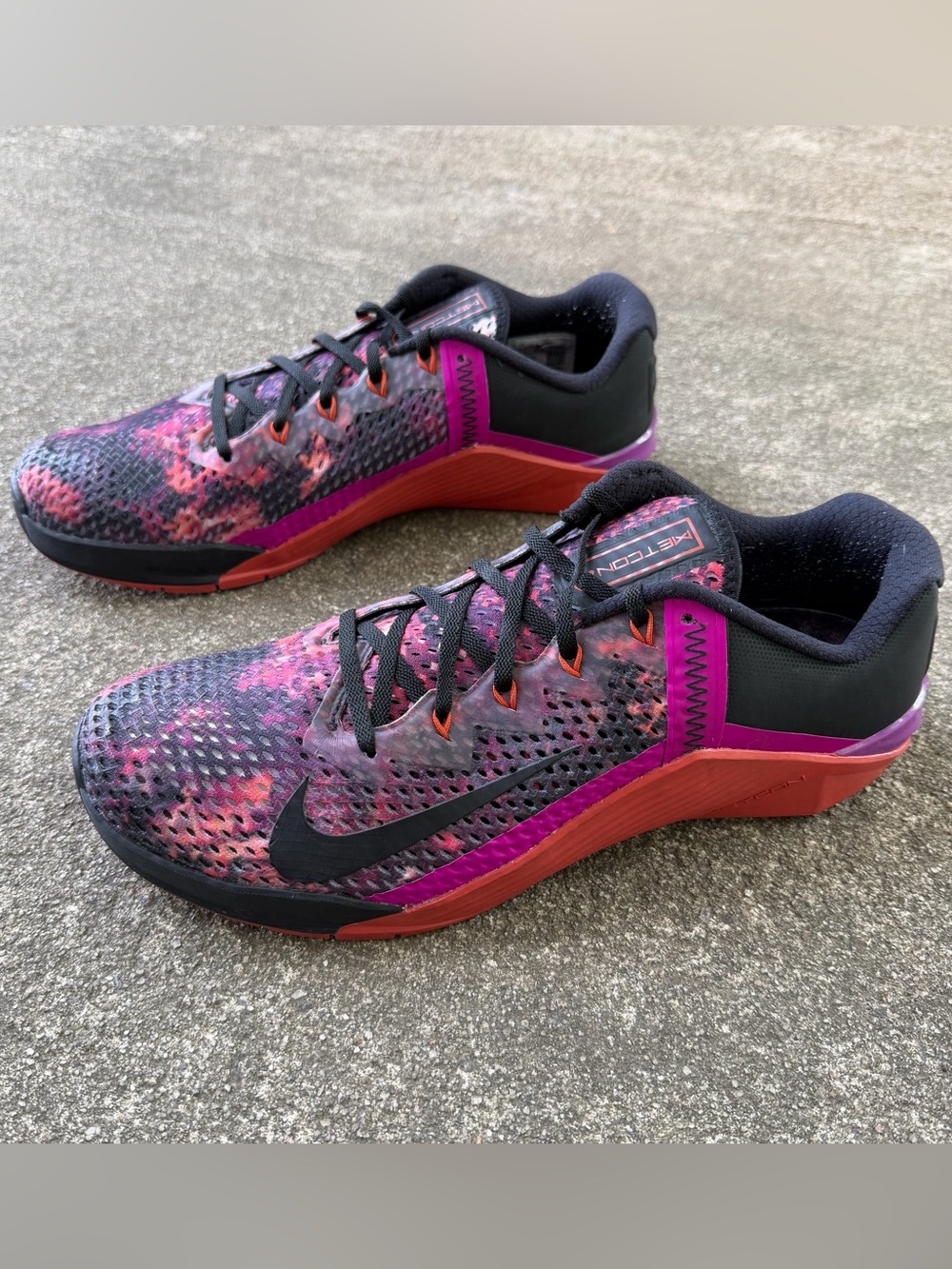 Nike Metcon 6 Martian Sunrise Men’s Athletic Trainer Shoes Size 12.5 CK9388-003